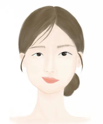 압구정 뷰리플한의원 안면비대칭 두개골사진